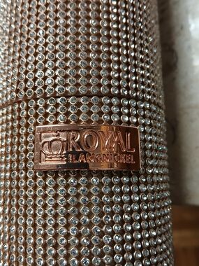 STUNNING ROYAL And Langnickel Crystal Studded MAKEUP BRUSH CASE